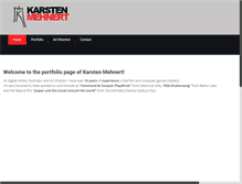 Tablet Screenshot of karstenmehnert.com